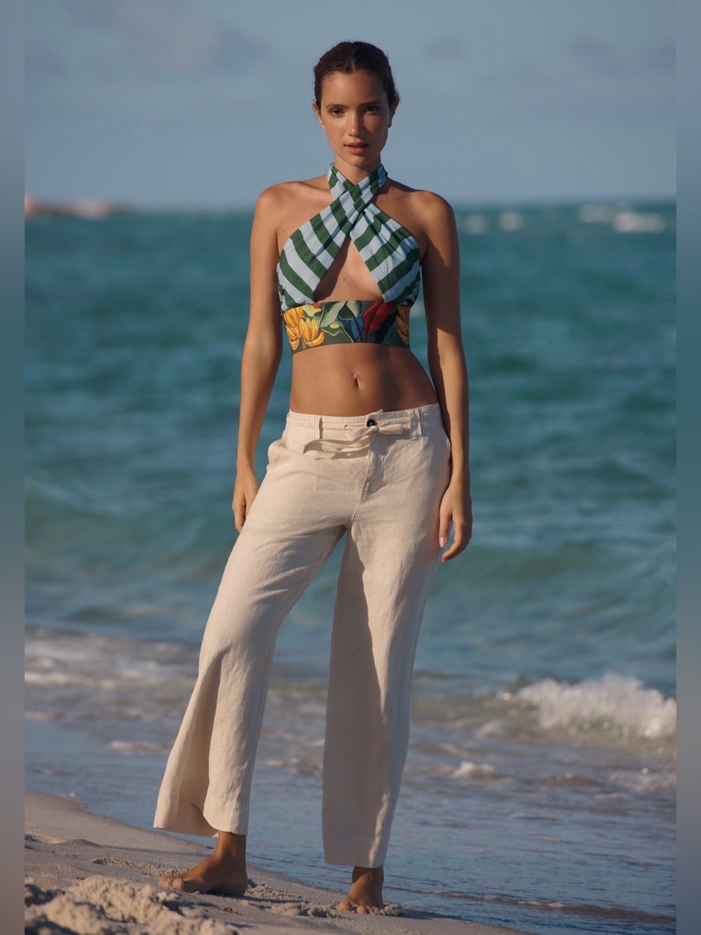 Anthropologie Sactuary Lily Linen Wide Leg Pants